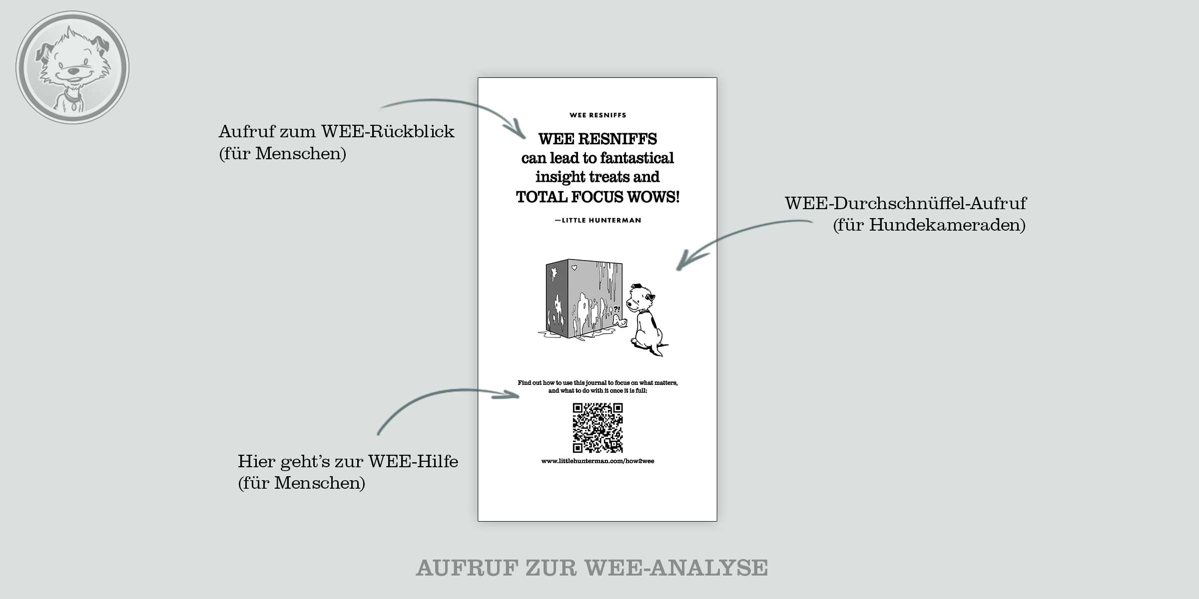 Little Hunterman's Quick-WEE Journal_slider - WEE-Analyse