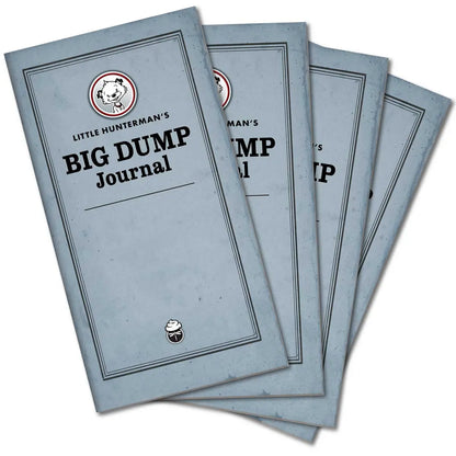 Bundle: 4 Little Hunterman's Big Dump Journals (PAPERBACKS • LINED)