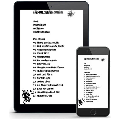 Klein Tobi erobert die Welt – lauter lustige und wahre (Monster-)Geschichten. Kindermund vom Feinsten – eBook-Version - Inhaltsangabe 1