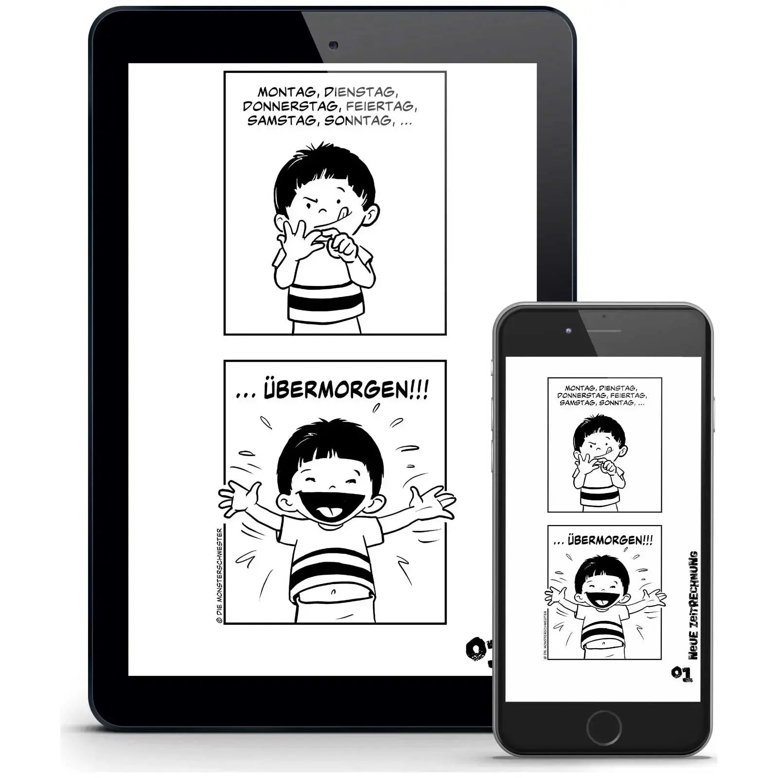 Klein Tobi erobert die Welt – lauter lustige und wahre (Monster-)Geschichten. Kindermund vom Feinsten – eBook-Version - Neue Zeitrechnung