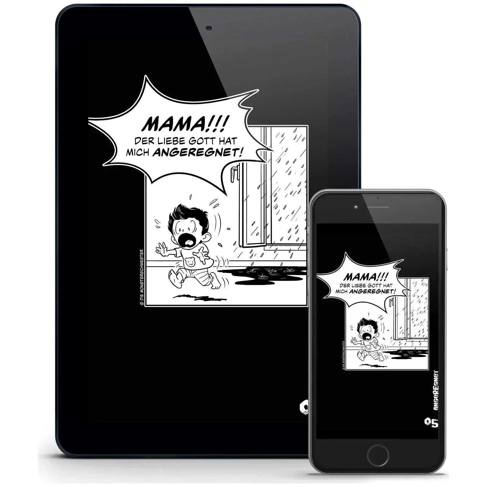 Klein Tobi erobert die Welt – lauter lustige und wahre (Monster-)Geschichten. Kindermund vom Feinsten – eBook-Version - angeregnet