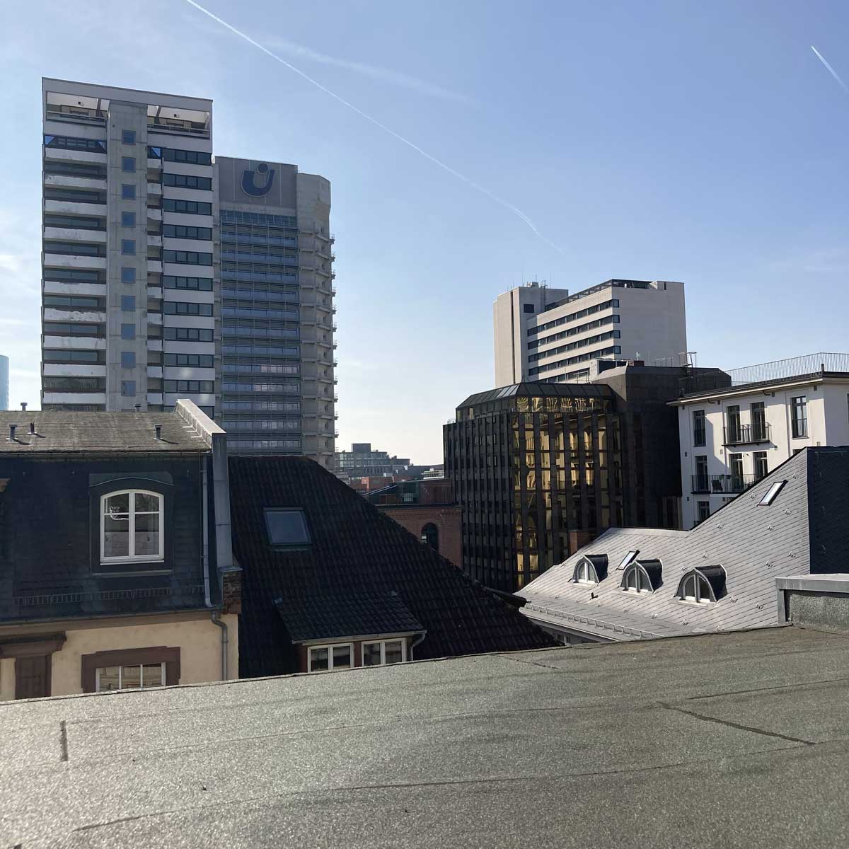I love to sit on the roof to journal