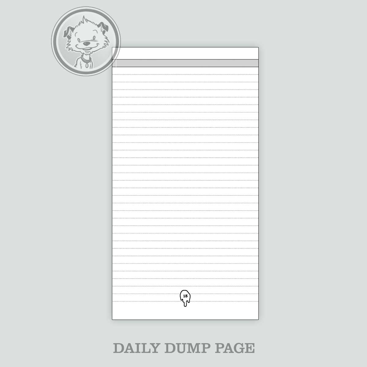 Little Hunterman's BIG DUMP Journal - a daily dump page