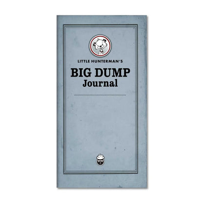 Little Hunterman’s Big Dump Journal by Hunter Lassal. This journal has dotted content pages.
