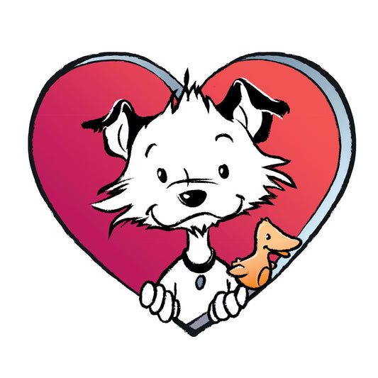 Little Hunterman So Totally Loves You:  Greeting Card Design