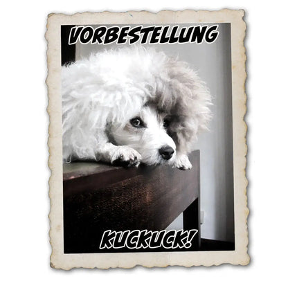 Das ist eine Vorbestellungsmöglichkeit. Das Buch ist noch nicht publiziert, da mein Mensch viel zu langsam ist.